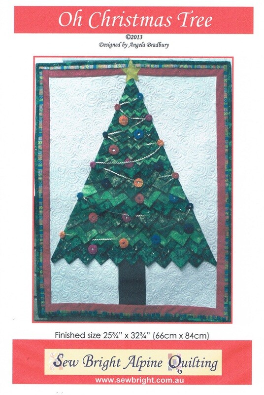 49076lg Oh Christmas Tree Pattern $15