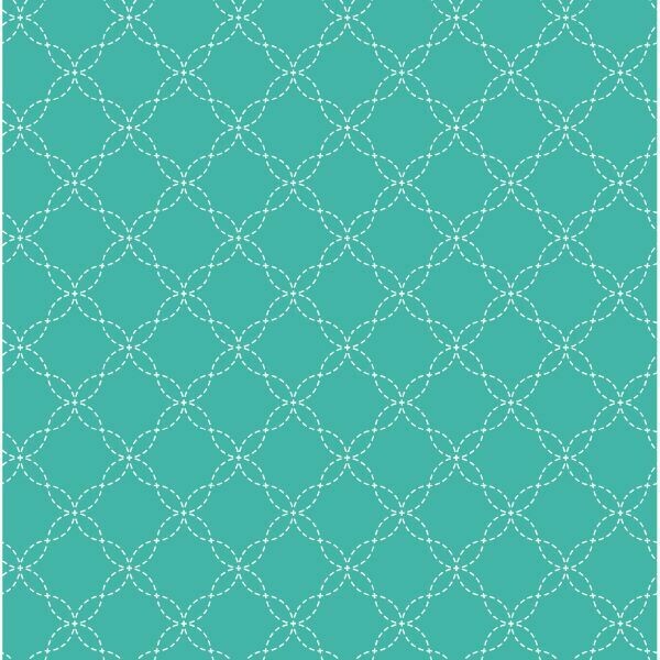 14636 Kimberbell Basics Lattice Turquoise $28 per mt