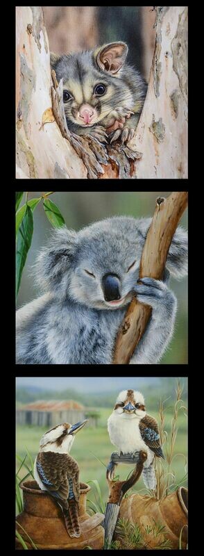 Wildlife Art panel DV3175 $14