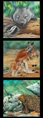 Wildlife Art panel DV3177 $14