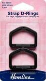 32599 Strap D Rings 32 mm $3