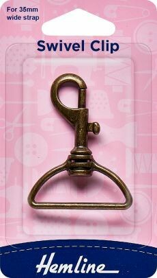 32585 Swivel Clip Bronze 32mm $3