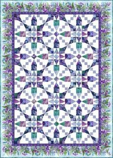 95440 Tranquil Quilt Pattern &amp; Fabric kit $349