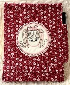 45824 A Girly Notebook Cover pattern $10