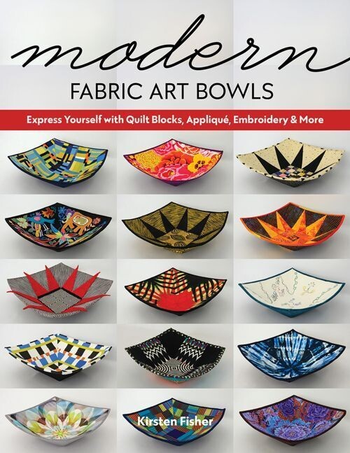 60117 Modern Fabric Art Bowls Book $39.99