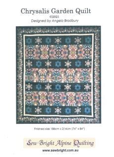 49087 Chrysalis Garden Quilt Pattern $18