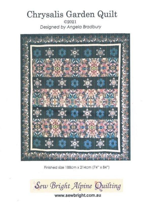 49087 Chrysalis Garden Quilt Pattern $18