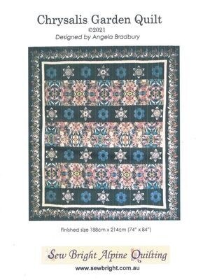49087 Chrysalis Garden Quilt Pattern $18
