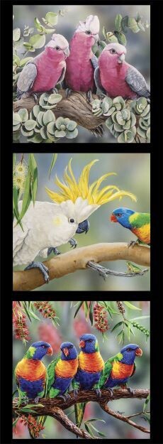 16975 Wildlife Art Panel DV3178 $12 each