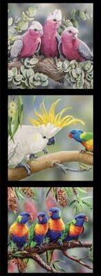 16975 Wildlife Art Panel DV3178 $12 each
