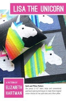 45572 Lisa the Unicorn Quilt Pattern $27 45572 Lisa the Unicorn Quilt Pattern $27