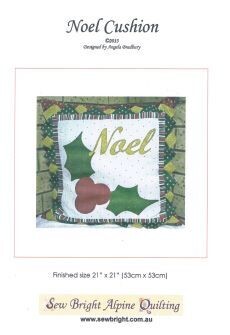 49074 Noel Cushion pattern $15