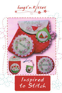 42035 Inspired to Stitch Pattern $16.50.