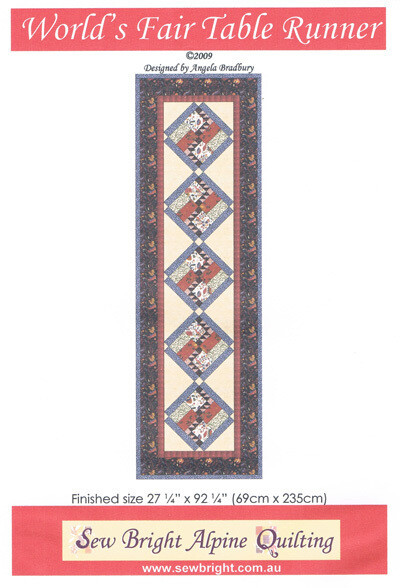49058lg Worlds Fair Table Runner Pattern $15.JPG