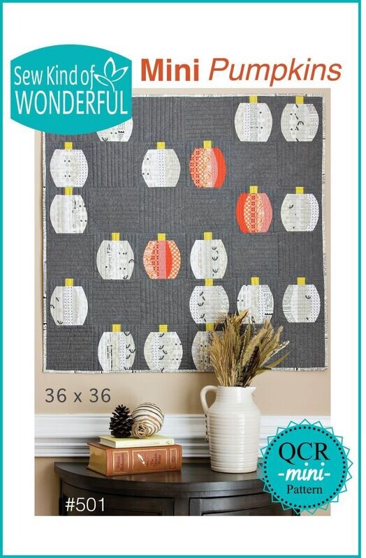 46674 Mini Pumpkins Quilt Pattern $16