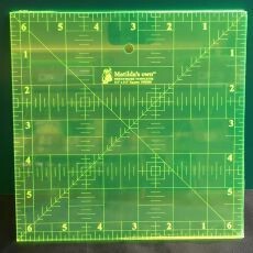 30019 6.5in Square Ruler $16.50