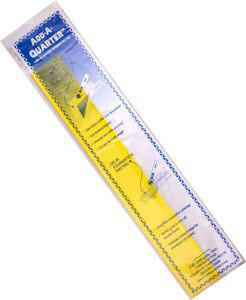 32258lg Add a quarter 12in Ruler $17.50