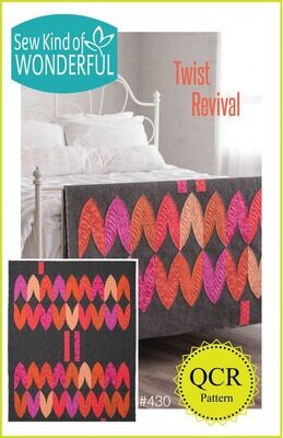 46678 Twist Revival Quilt Pattern $19.50