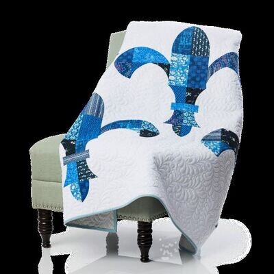 46677 Mod Lily Quilt Pattern $19.50