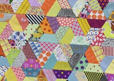 Postcard Project #13 Half Hex $7