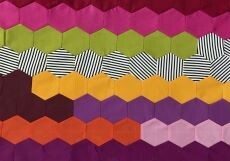 Postcard Project #11 1.5in Hexagon $7
