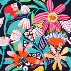 16999 Papercut Flowers $30 per mt