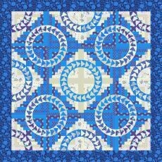 95466 Beach House Lakeview pattern, papers &amp; fabric kit $387.96