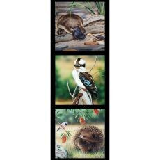16994 Wildlife Art Panel DV3706 $12 each
