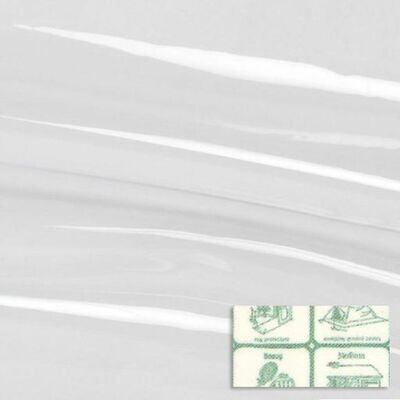 Double polished clear vinyl 16 gauge $28 per mt