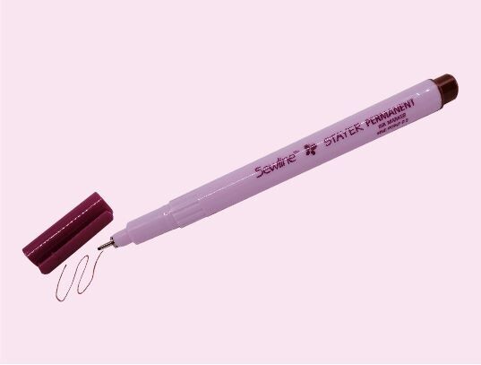 32618br Sewline Stayer Permanent Marker Brown $6.50