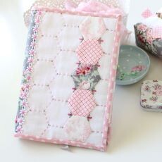 46390 Hexagon Reflections Journal Cover Pattern inc EPP $22