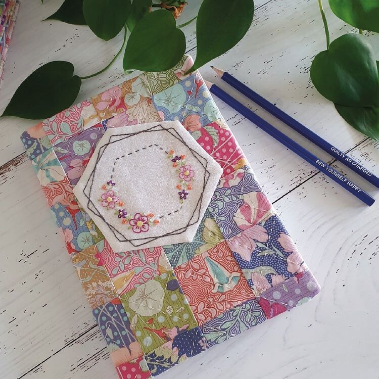 43928 Time for Me Notebook Cover Pattern inc Linen $30