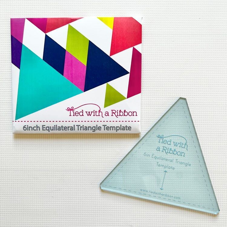 Equilateral Triangle Template 6in $25