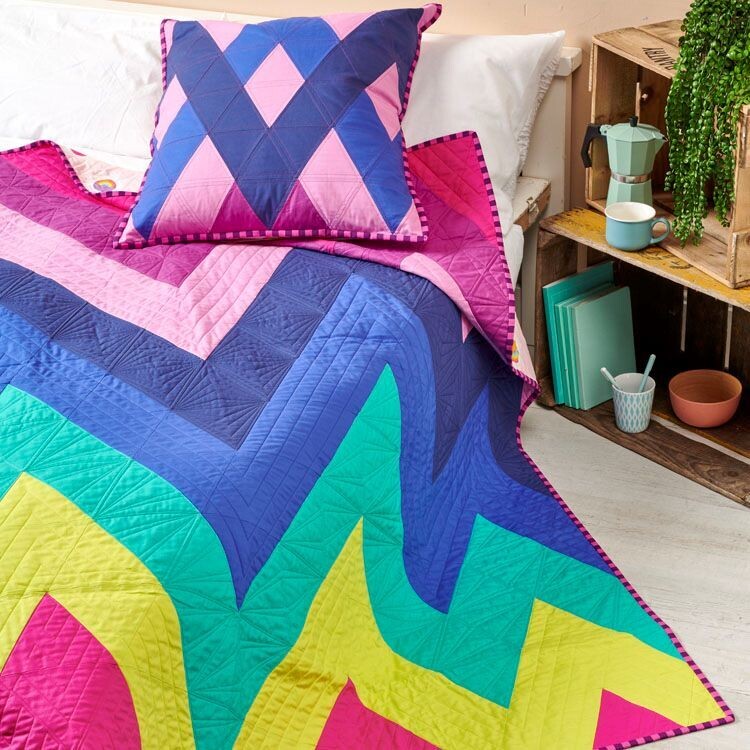 Heatwave Solids Quilt Pattern $20