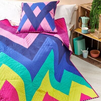 Heatwave Solids Quilt Pattern $20