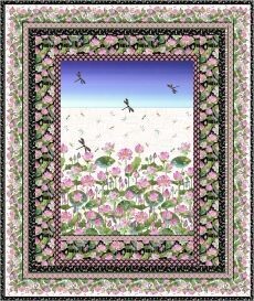 49094 Lotus vs Lilies quilt Pattern $15