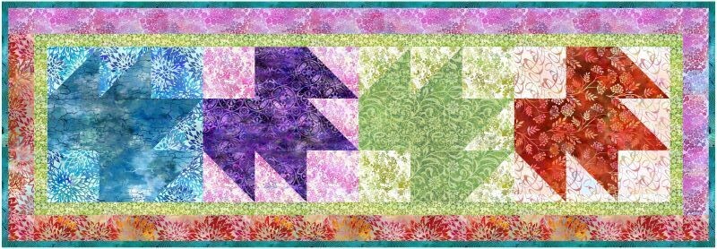 714 Four Seasons Tablerunner FQs $87