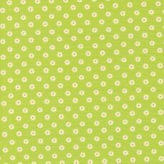 13417 Vintage Soul Daisy Dot Chartreuse $32 per mt
