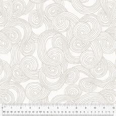 15650 Bright World Twisting Lines White $32 per mt