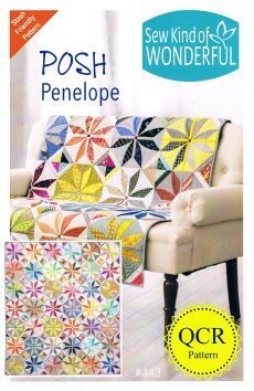 46691 Posh Penelope quilt Pattern $22