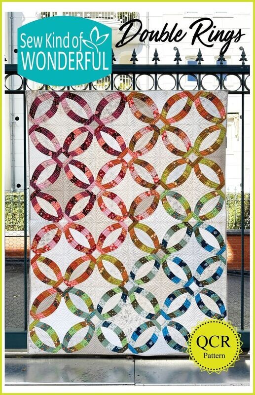 46697 Double Rings Quilt Pattern $22
