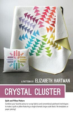 45579 Crystal Cluster Quilt Pattern $23