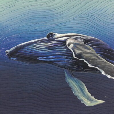 49072 Whale Song Free Motion Quilting Digital pattern