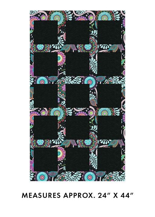 13522 Vibrancy Endless Squares Charcoal $22 per panel