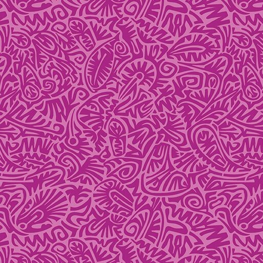 13525 Vibrancy Woodcut Plum $36 per mt