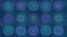 Marrakech Stonehenge by Linda Ludovico for Northcott Fabrics