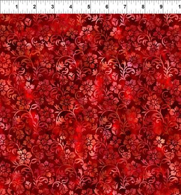 18624 PrismII Floral Vines Red 22JYQ_1 $30 per mt