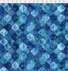 14732 Haven Ogee Blue $28 per mt