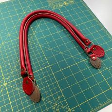 32760 Handles Red Leather $25