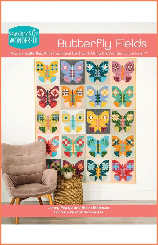 46701 Butterfly Fields Quilt Pattern book $45